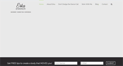 Desktop Screenshot of erikashannon.com